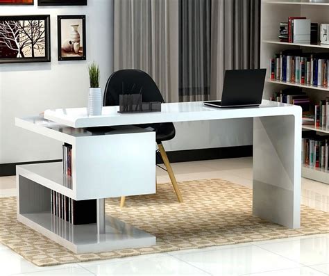model meja kerja minimalis modern